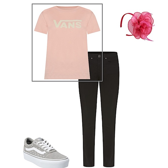 Juniors' Vans® Center Crewneck Tee - Picture 6 of 8